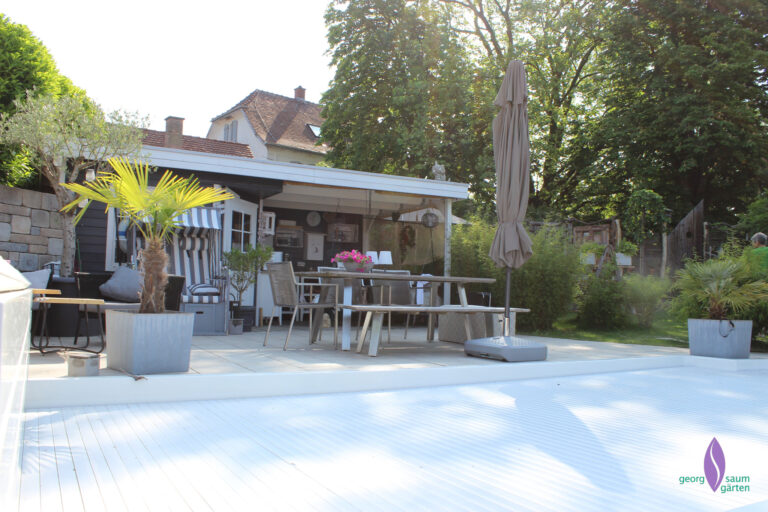 Idylle am Pool
