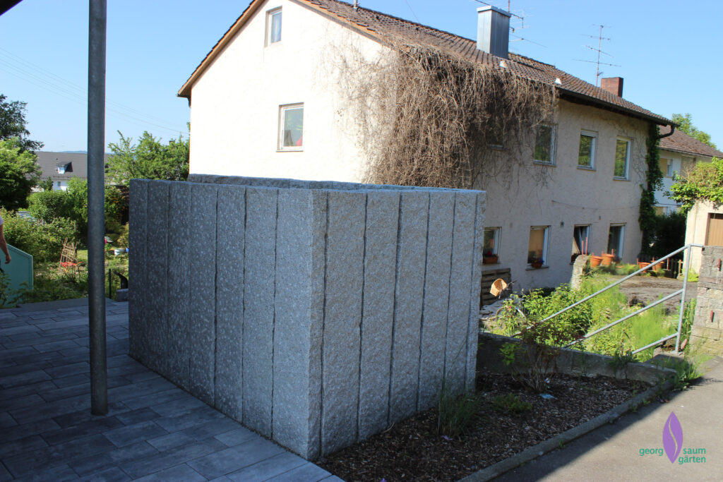 Sichtschutz Mülleimer