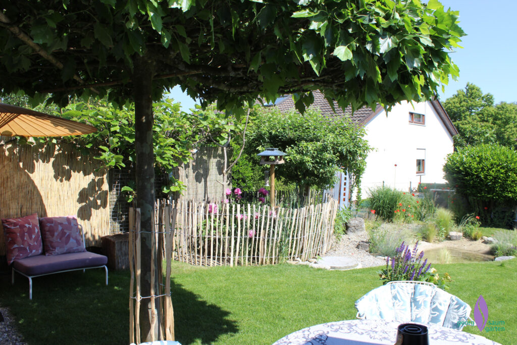 im kühlen Schatten